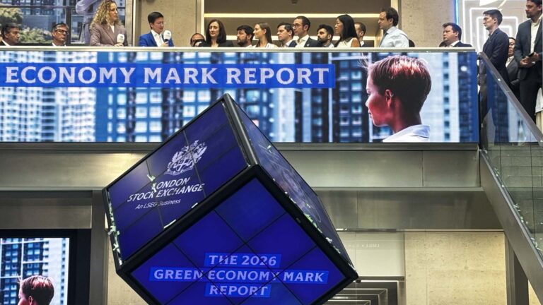 London Stock Exchange Green Economy Mark Class of 2026 celebration event.