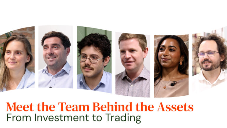 Six Gore Street Capital experts featured in a video about the battery energy storage lifecycle, covering investment, construction, asset management, commercial strategy, and trading.
